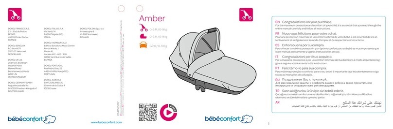 BEBE CONFORT Amber Instructions for use & warranty