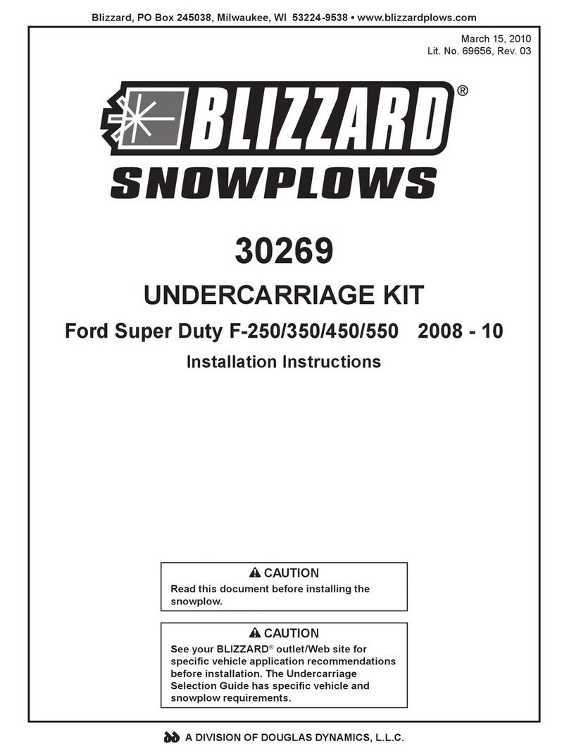 Blizzard 30269 User manual