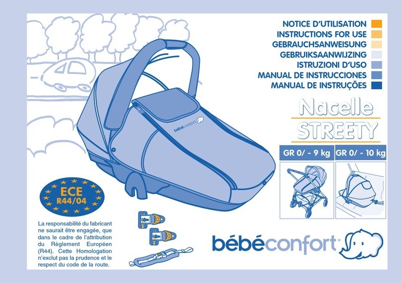 BEBE CONFORT Nacelle Streety Instructions for use