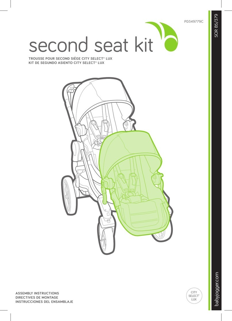 Baby Jogger PD349779C Assembly instructions