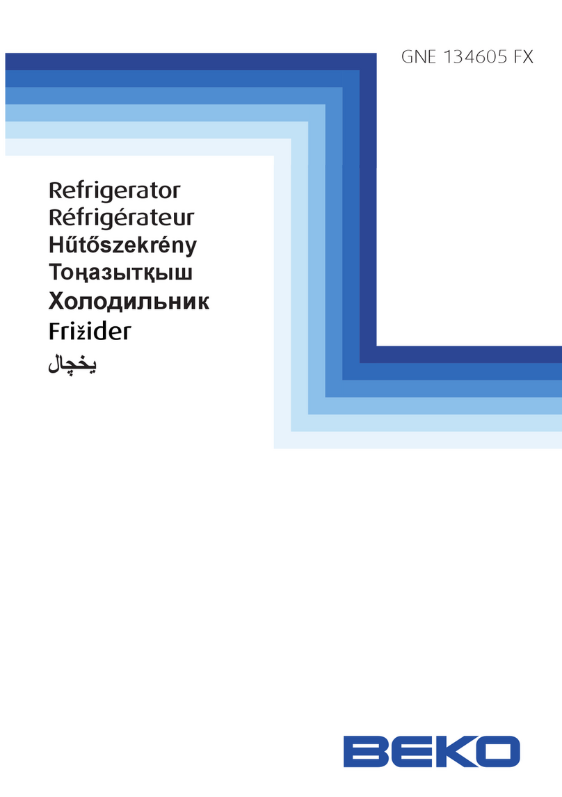 Beko GNE 134605 FX manual