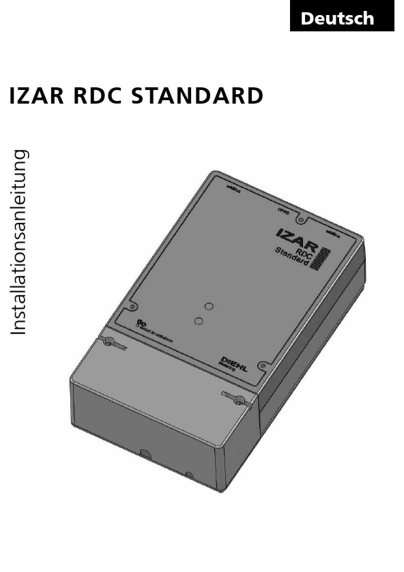 Diehl IZAR RDC STANDARD User manual