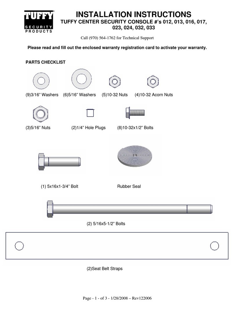 Tuffy 012 installation instructions