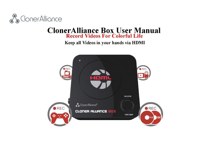 Cloner Alliance CA-988B User manual