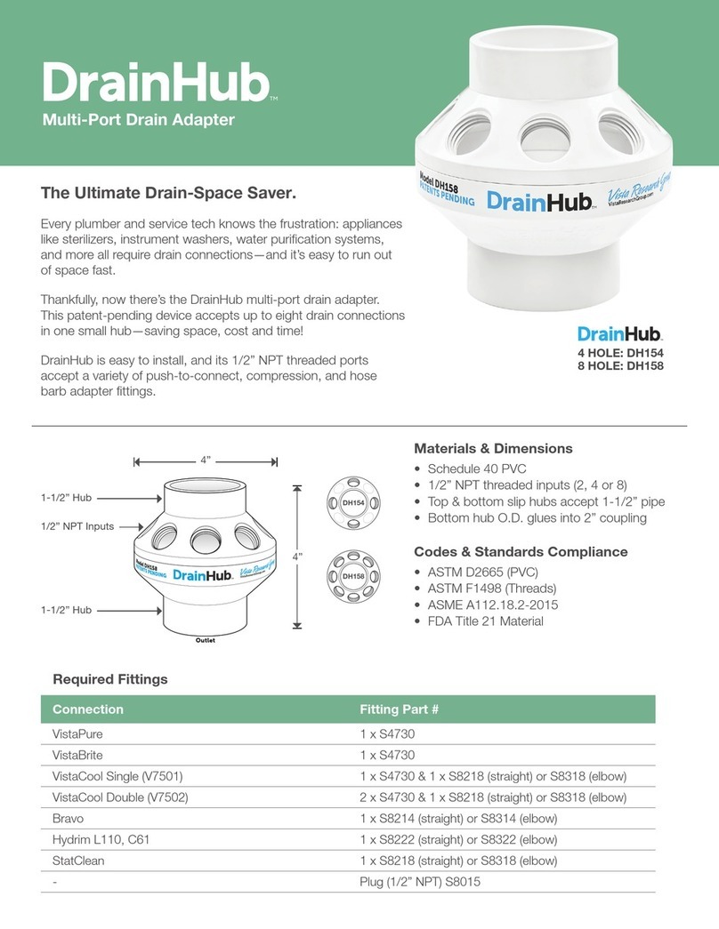 SciCan DrainHub Series manual