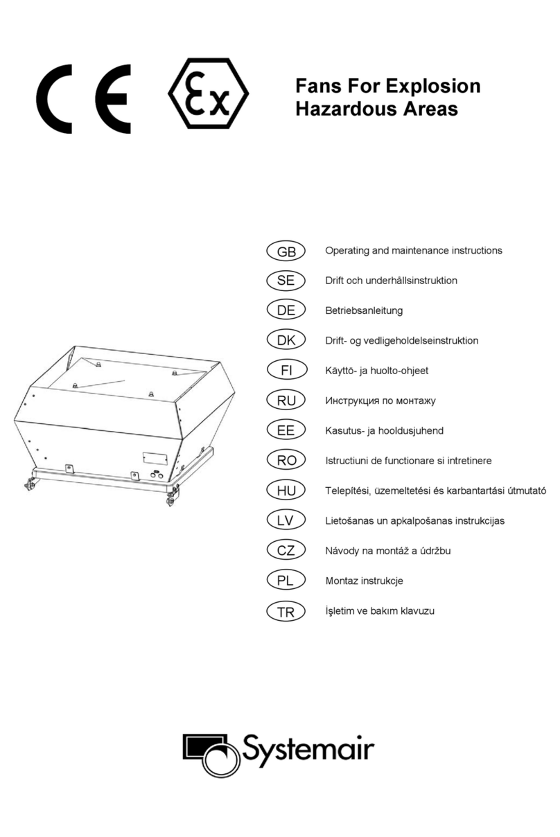 System air DVEX Series Manual
