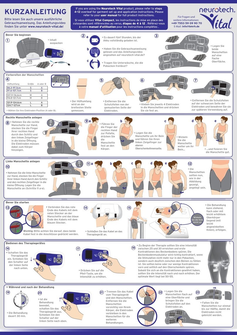 Neurotech Vital Compact User manual