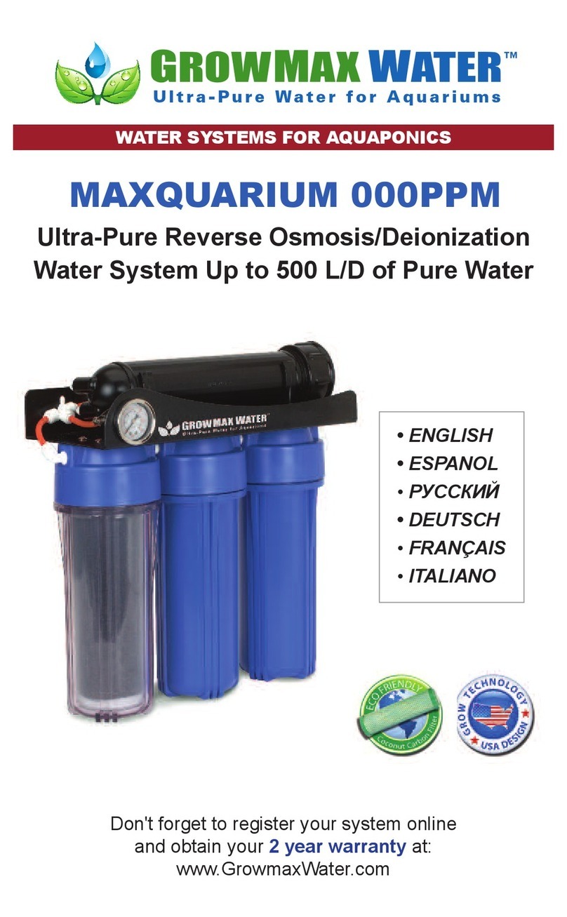 GrowMax Water MAXQUARIUM 000PPM manual