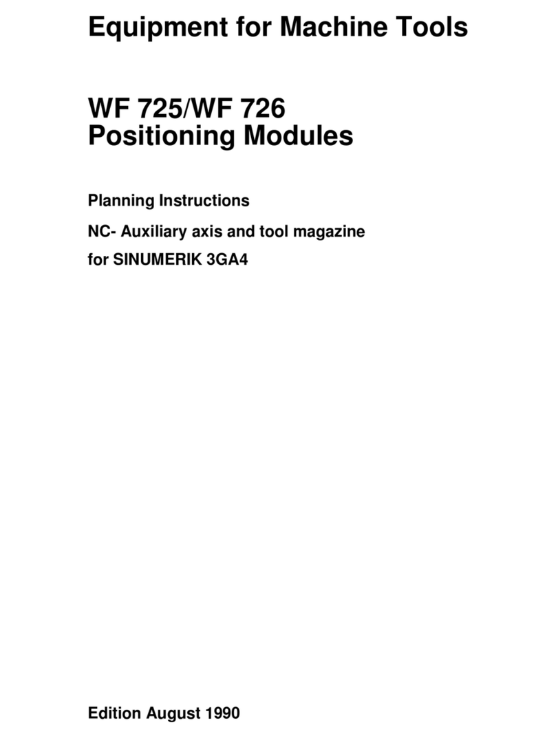 Siemens WF 725 Technical manual