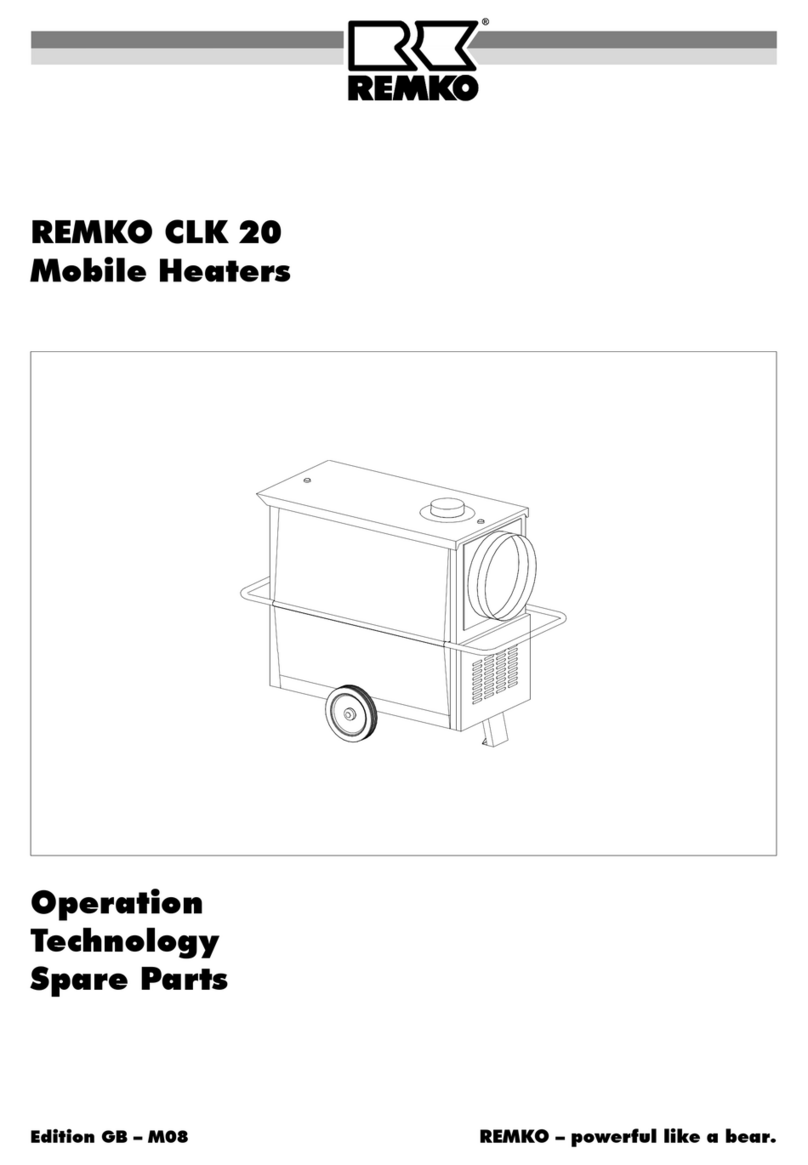 REMKO CLK 20 User manual