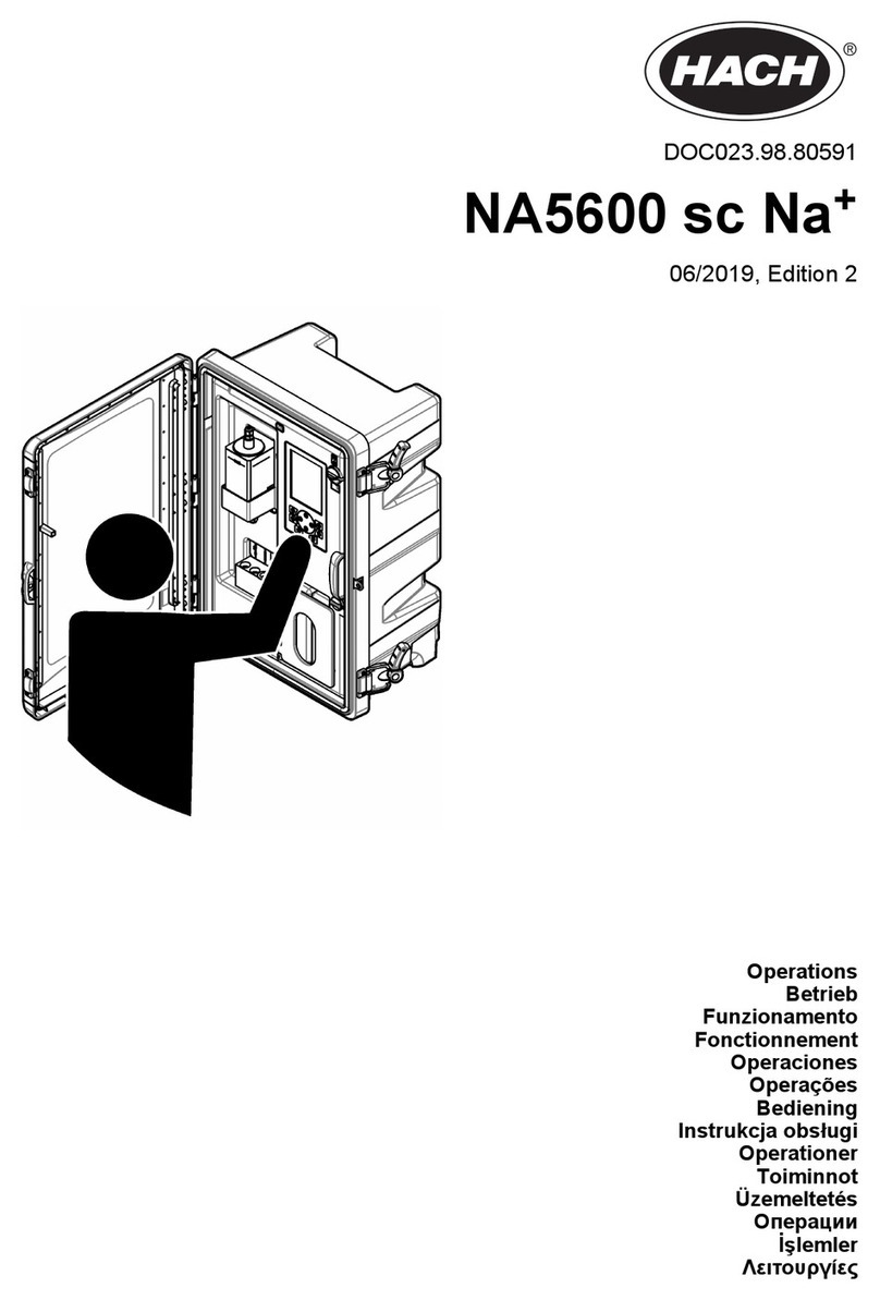 Hach NA5600 sc Na+ Instruction Manual