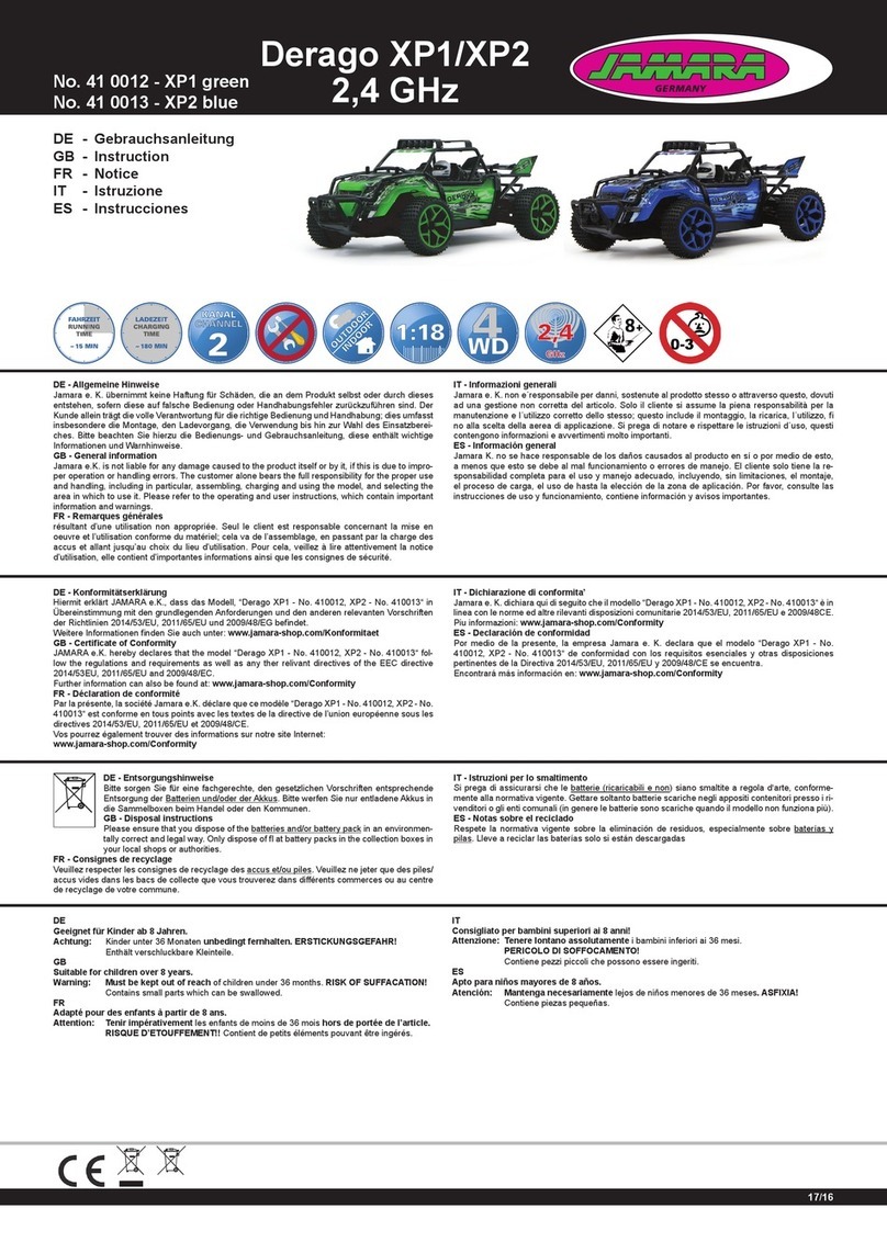 Jamara Derago XP1 Instruction