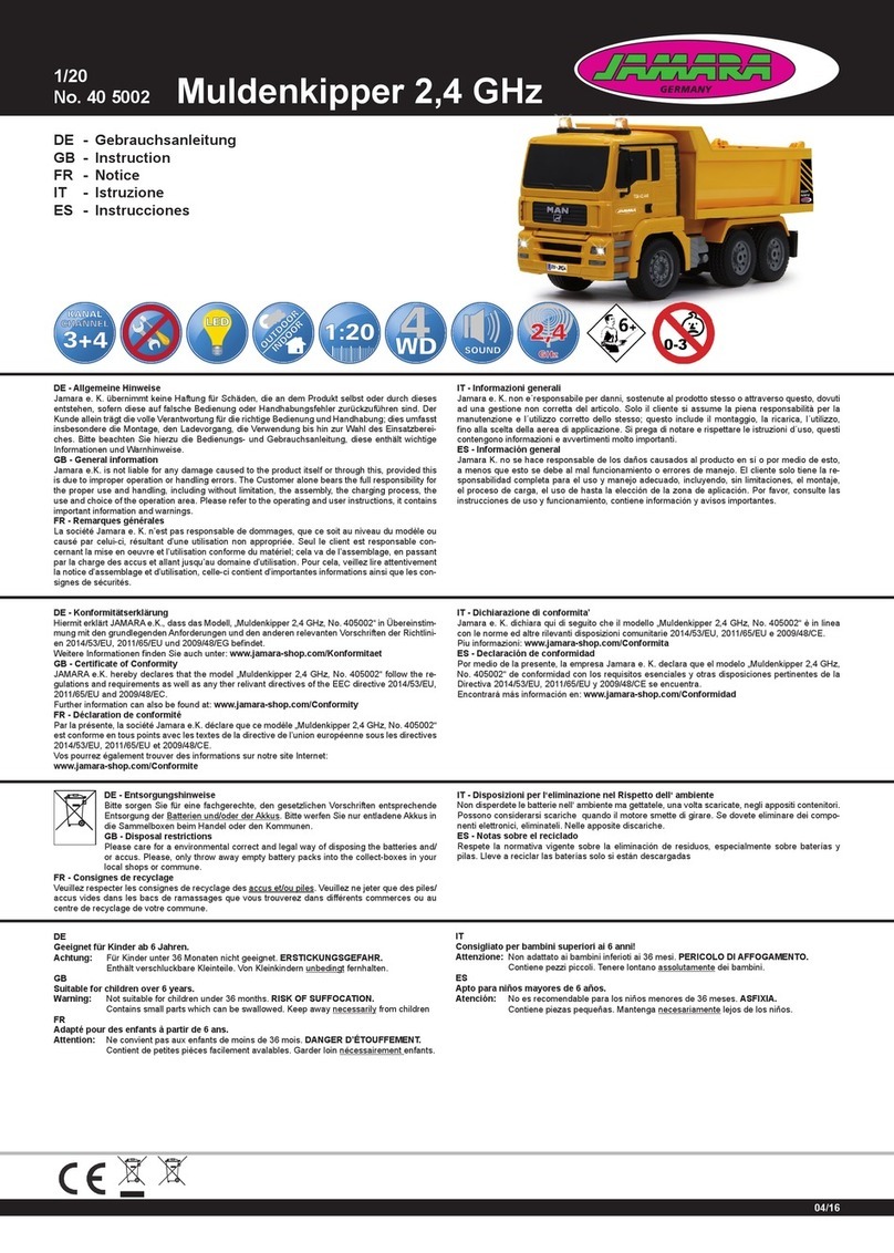 Jamara 405002 Instruction