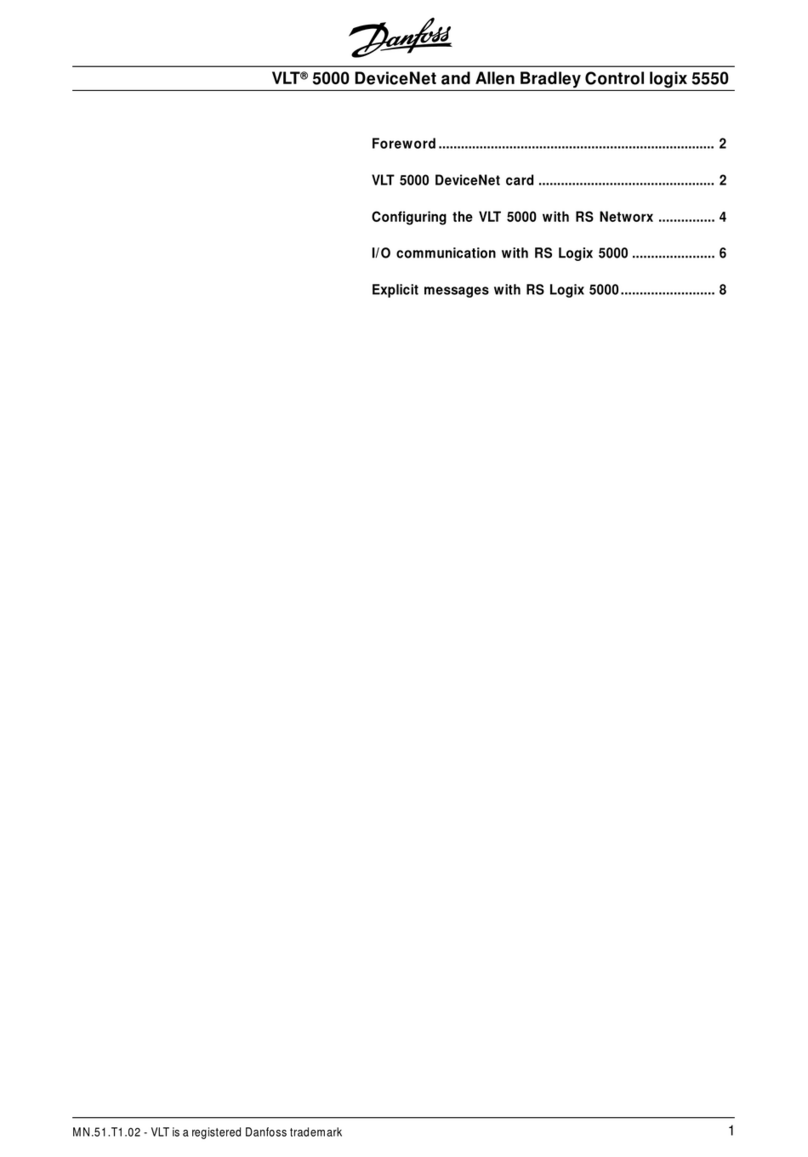Danfoss VLT 5000 Installation and operating instructions