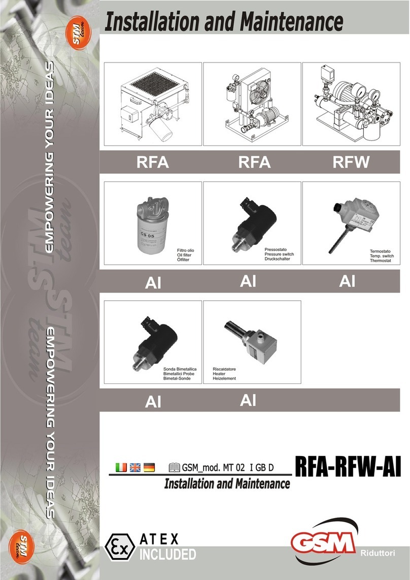 STM RFA Series Instruction Manual