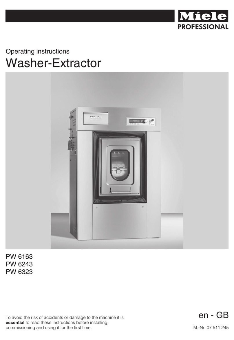 Miele PW 6163 User manual