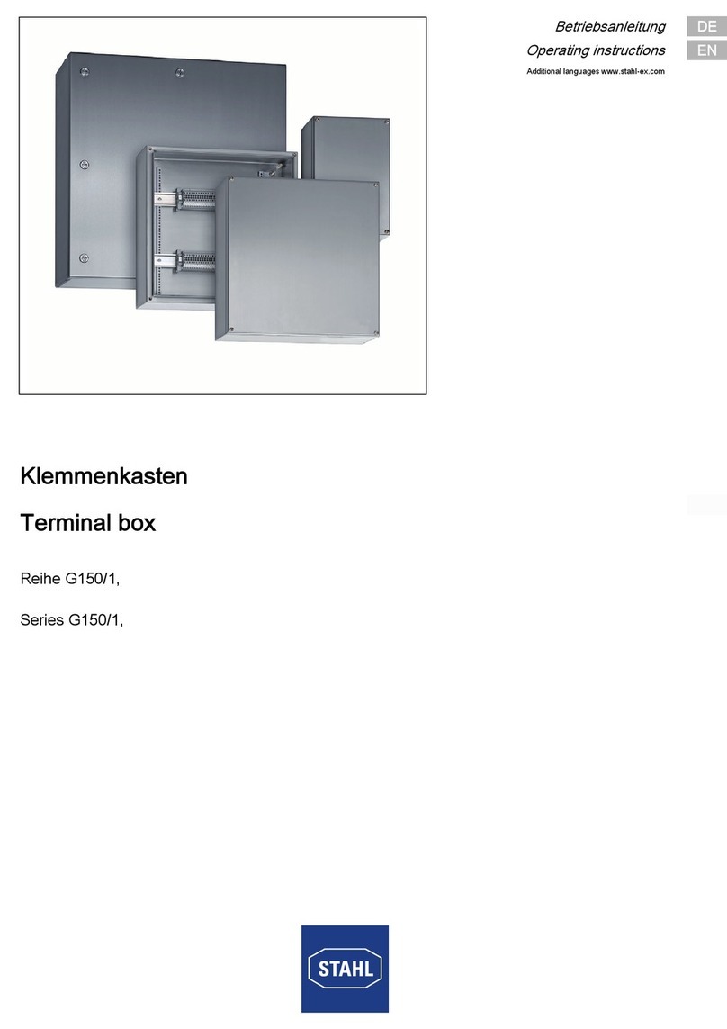 Stahl G150/1 Series operating instructions