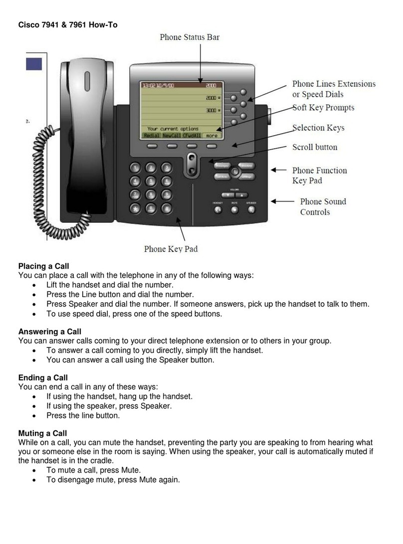 Cisco DATAVOX 7941 Administrator Guide