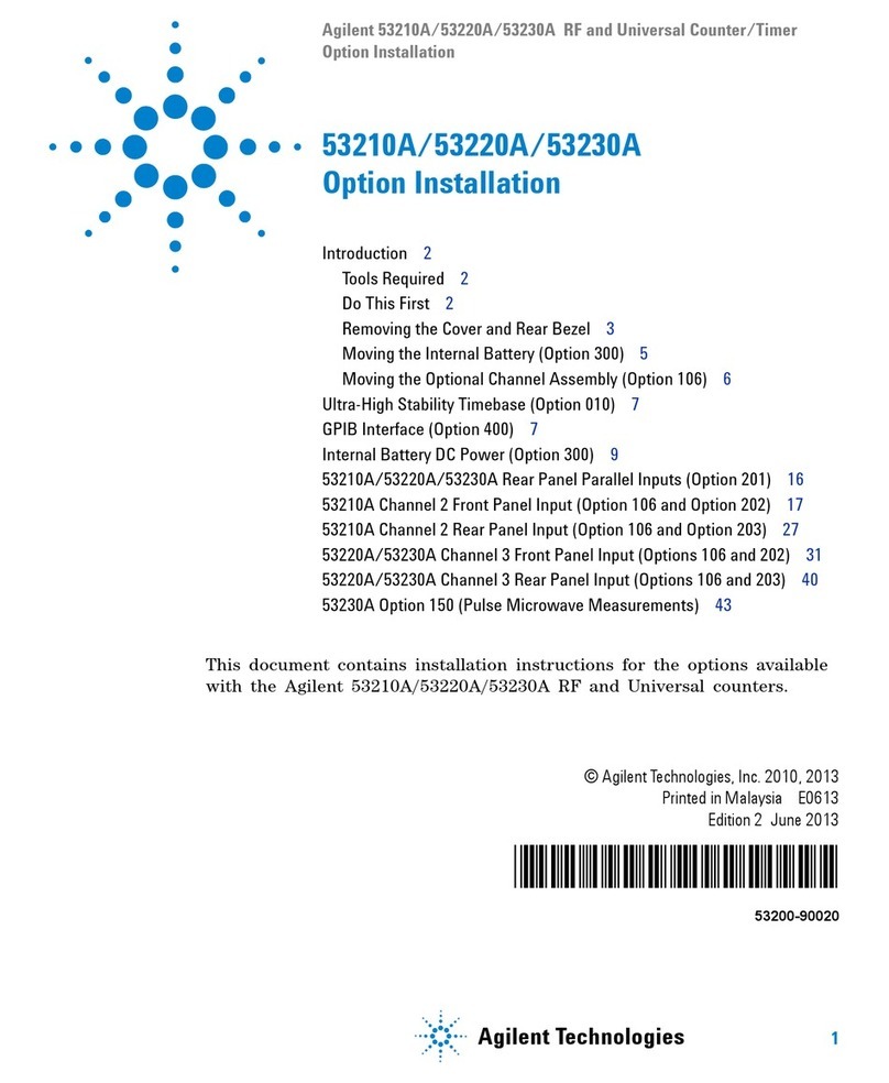 Agilent Technologies 53210A User manual