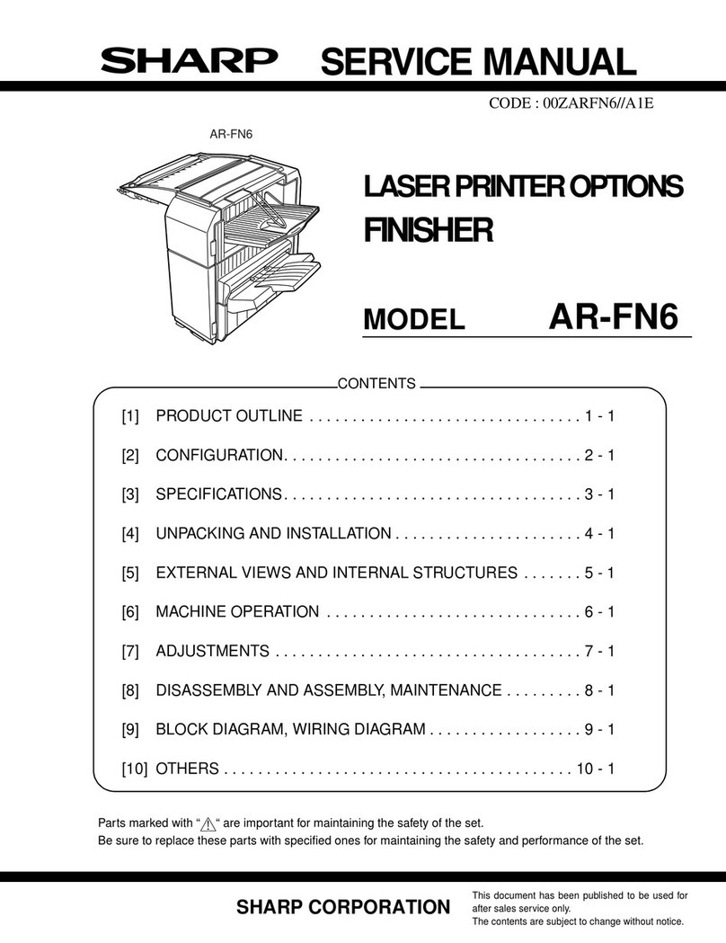 Sharp AR-FN6 Service manual Sharp AR-FN6 Service manual