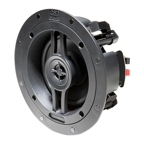 OSD Audio BLACK Series User manual
