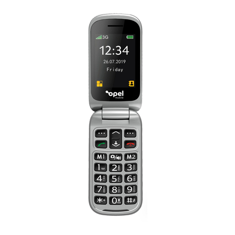 Opel mobile FlipPhone2 User manual