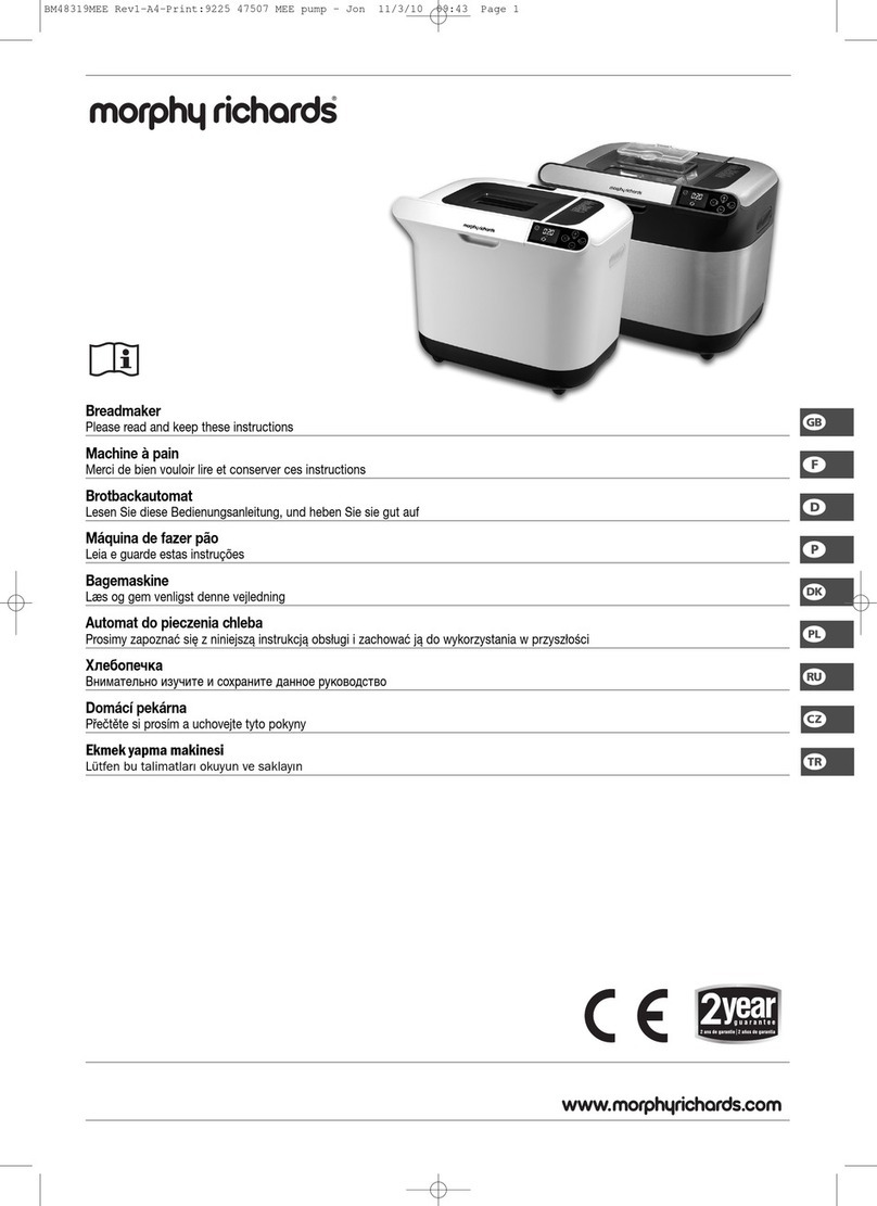 Morphy Richards 48321 User manual