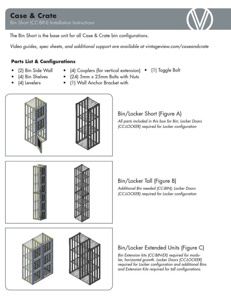 Vintage view Case & Crate Series User manual