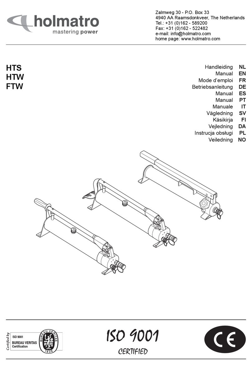 Holmatro HTS Series manual