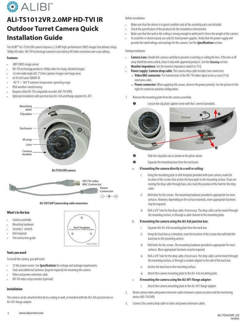 ALIBI ALI-TS1012VR User manual