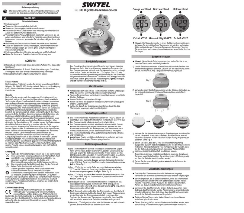 switel BC 300 User manual