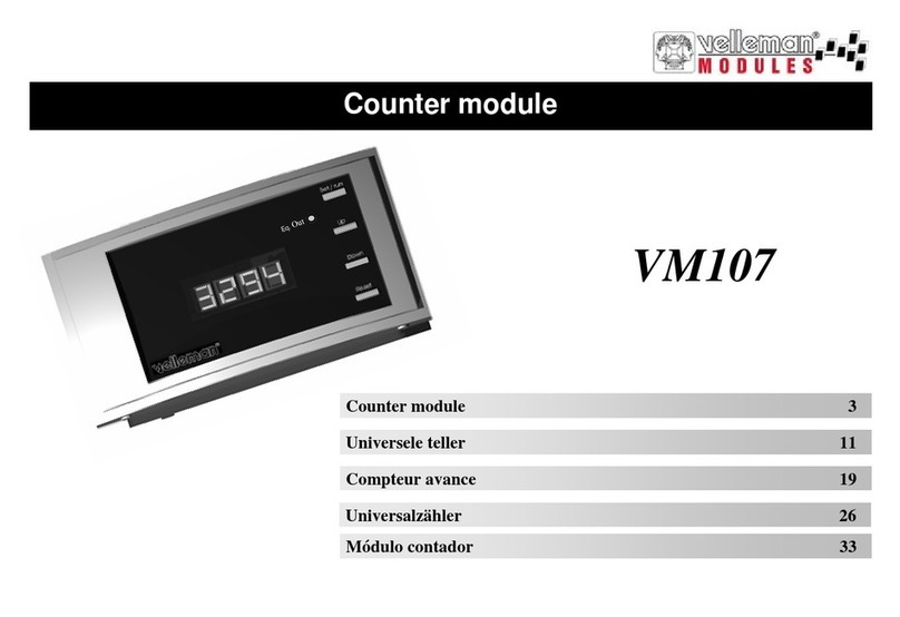 Velleman Modules velleman manual