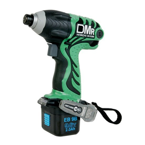 Hitachi WH 9DMR Handling instructions