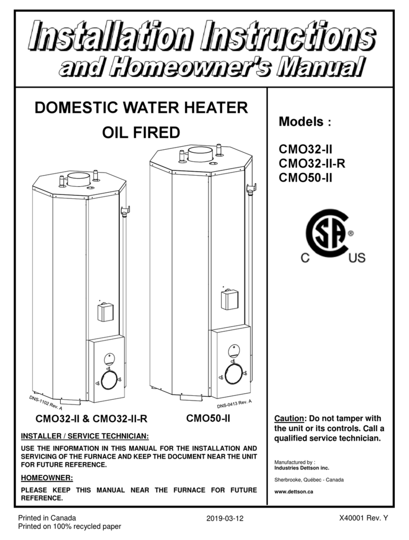 Dettson CMO32-II Assembly instructions