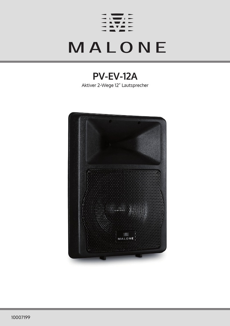 Malone PV-EV-12A User manual