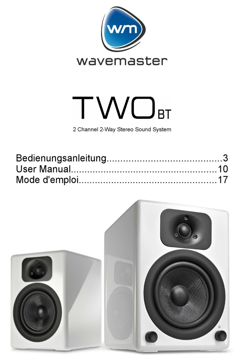 Wavemaster TWO BT user manual