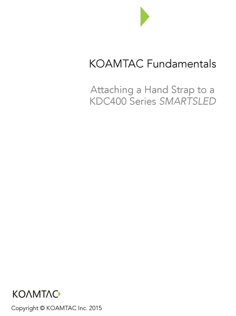KoamTac SMARTSLED KDC400 Series quick start guide