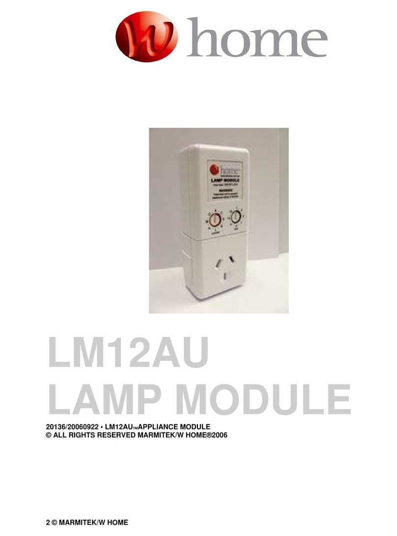 Marmitek LM12AU User manual Marmitek LM12AU User manual