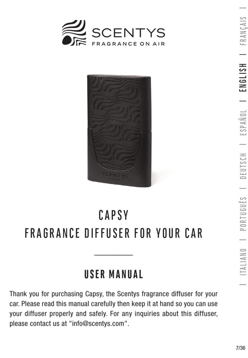 SCENTYS CAPSY user manual