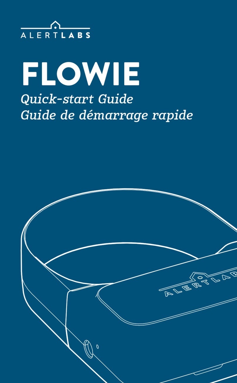 AlertLabs FLOWIE User manual