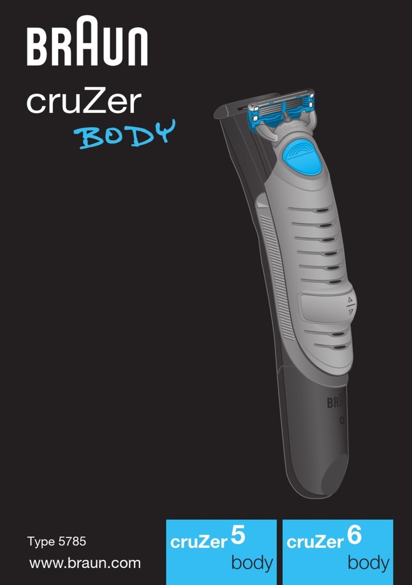 Braun cruZer 5 BODY User manual