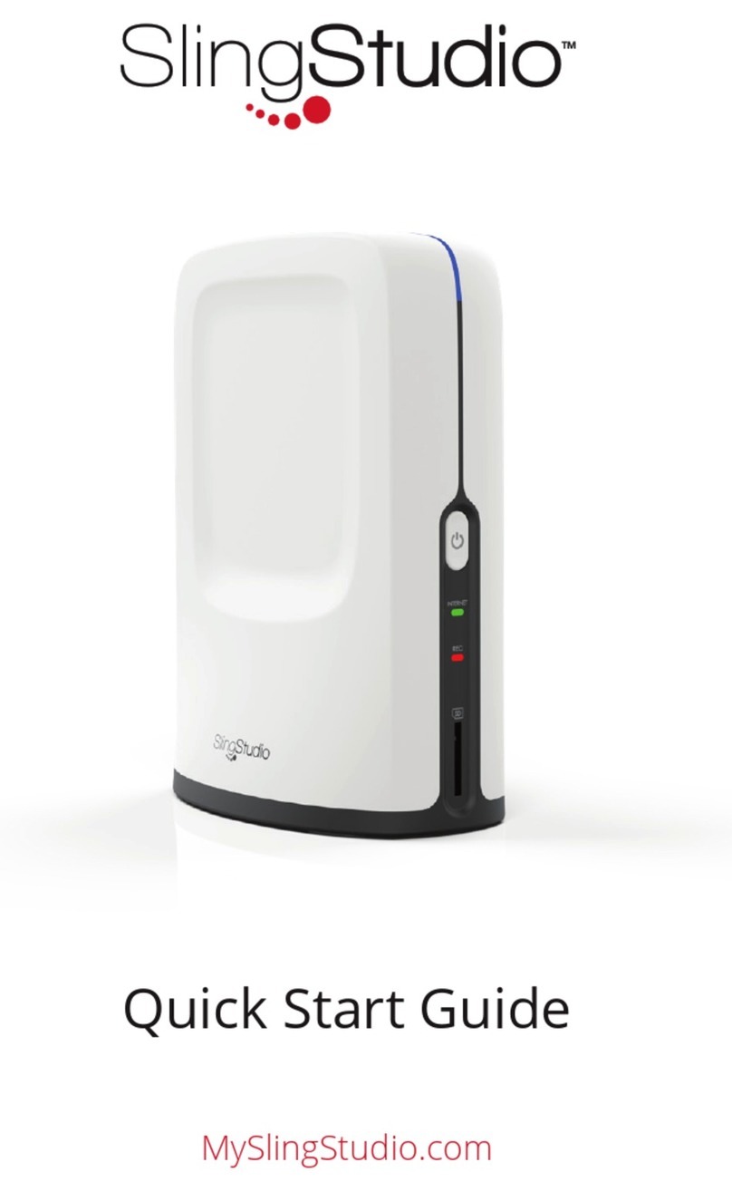 Sling Media SlingStudio quick start guide