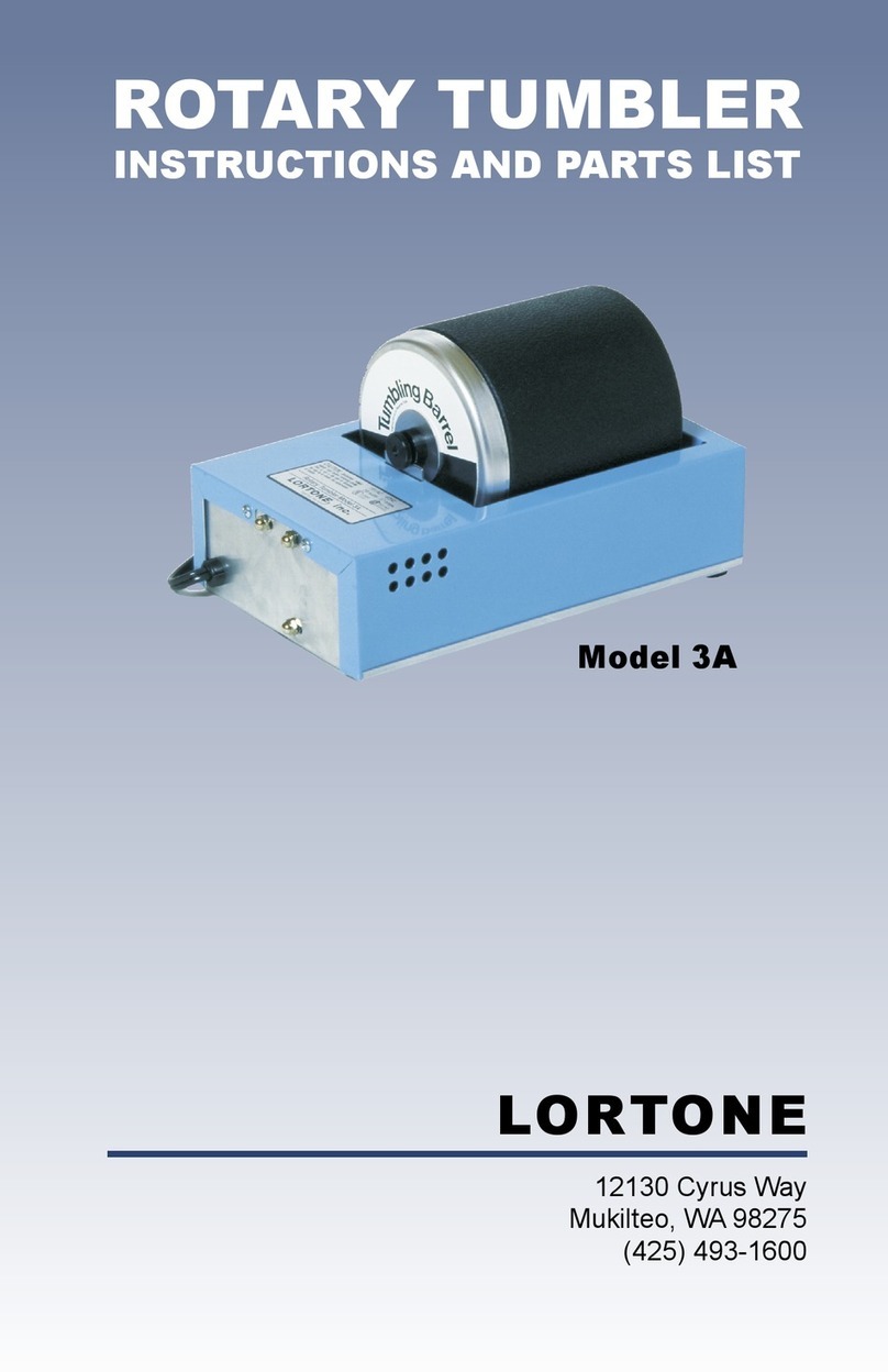 Lortone 3A Instructions and parts list