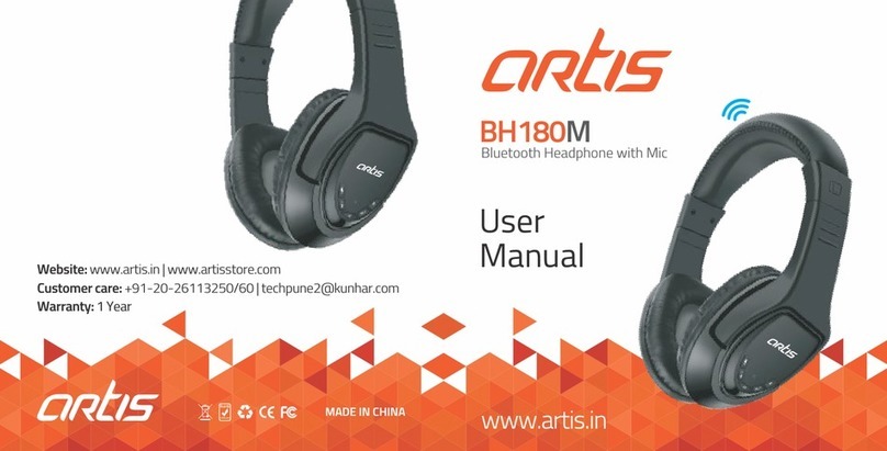 Artis BH180M user manual