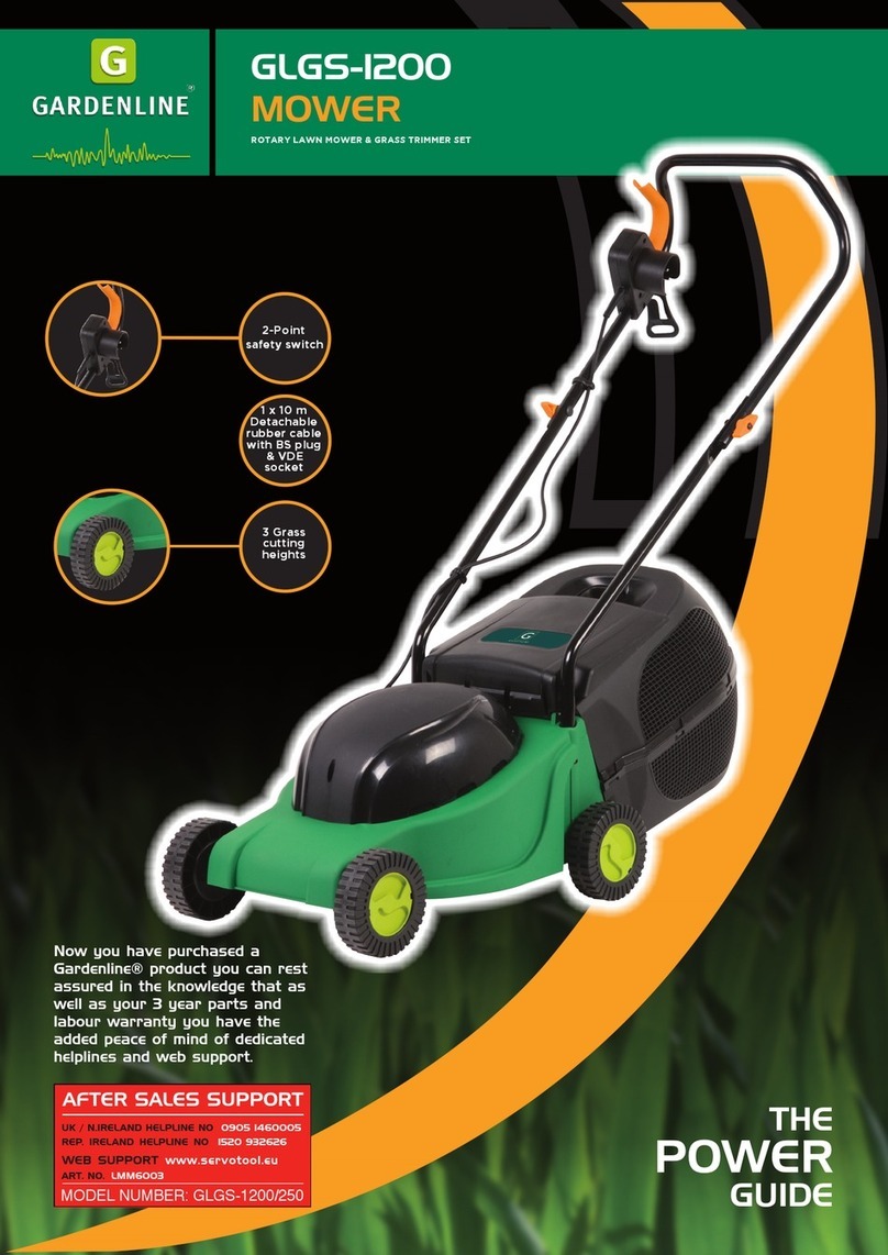 Gardenline GLGS-1200 Instruction Manual