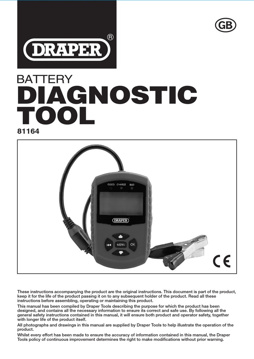 Draper 81164 user manual