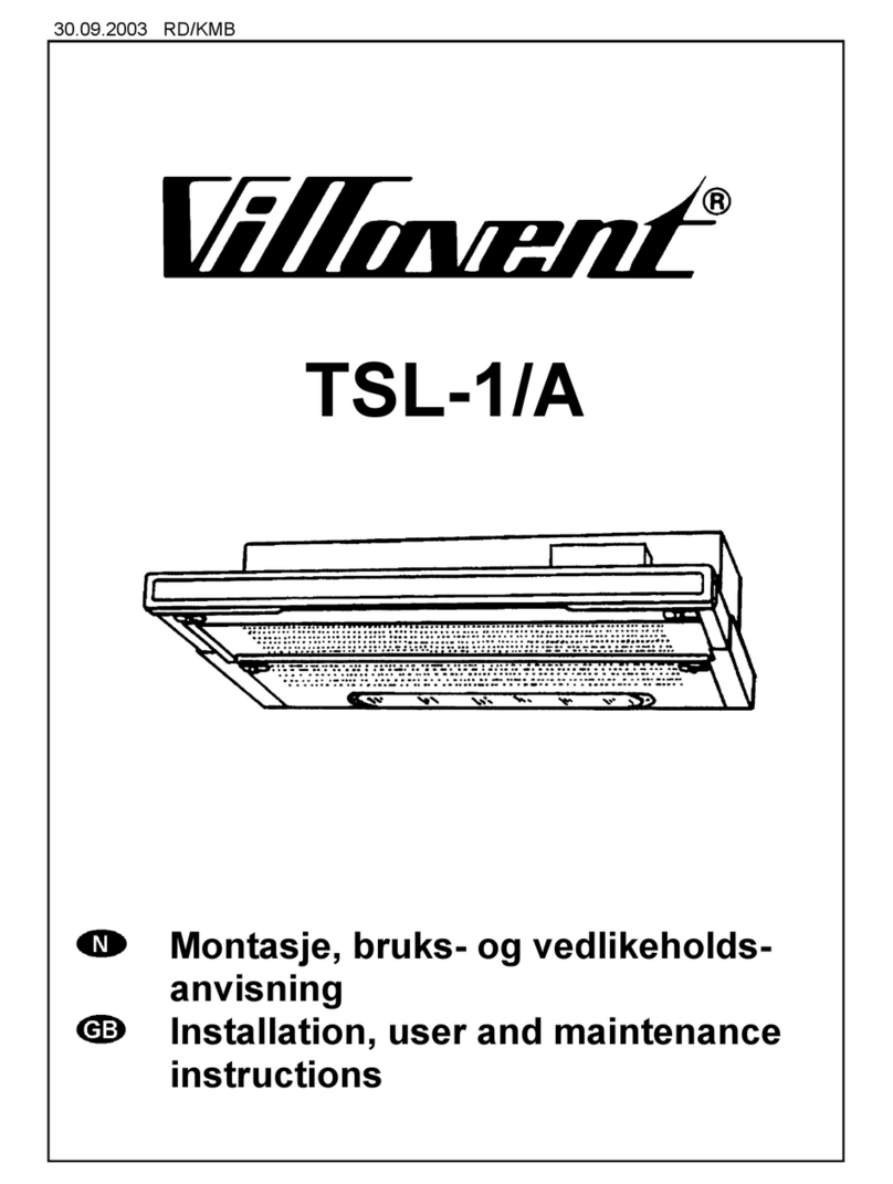villavent TSL-1/A Operating instructions