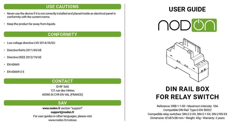 nodon DRB-1-1-00 User manual