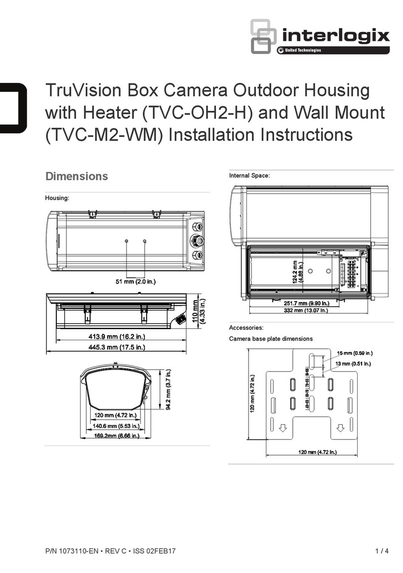 Interlogix TruVision TVC-M2-WM installation instructions