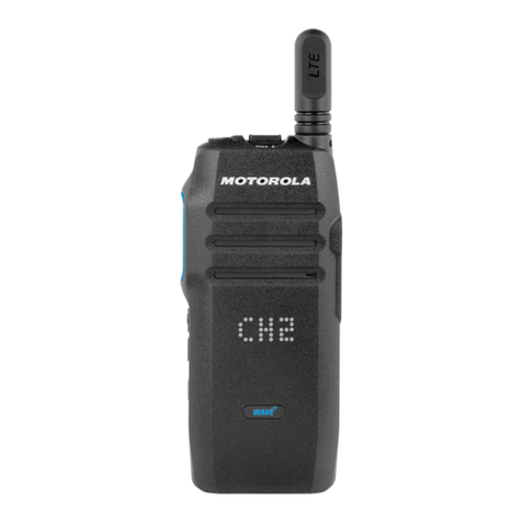 Motorola solutions WAVE TLK 100i User manual